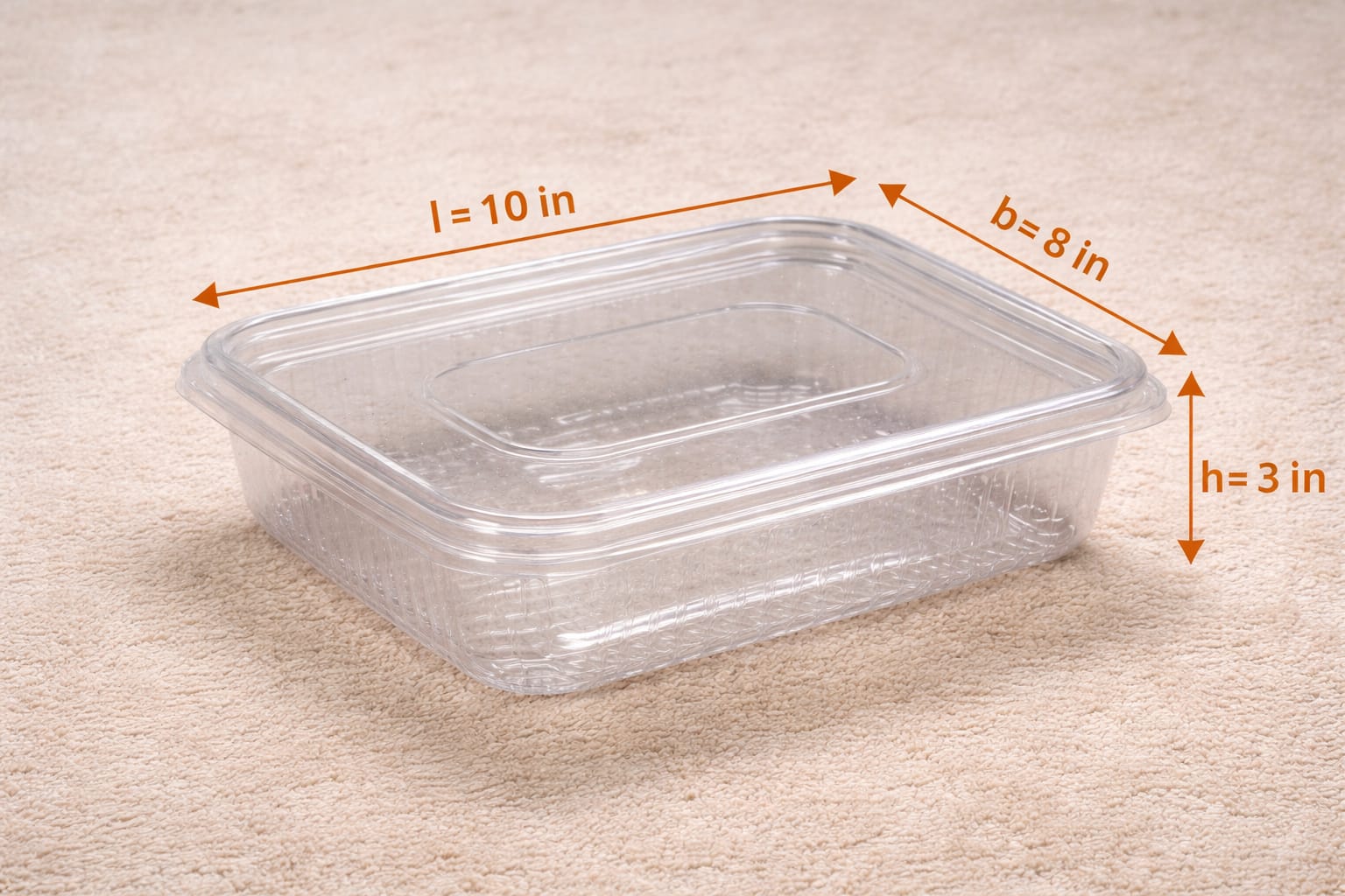 PVC Box / Clear Plastic Container - Pack of 10 Pcs - Image 9