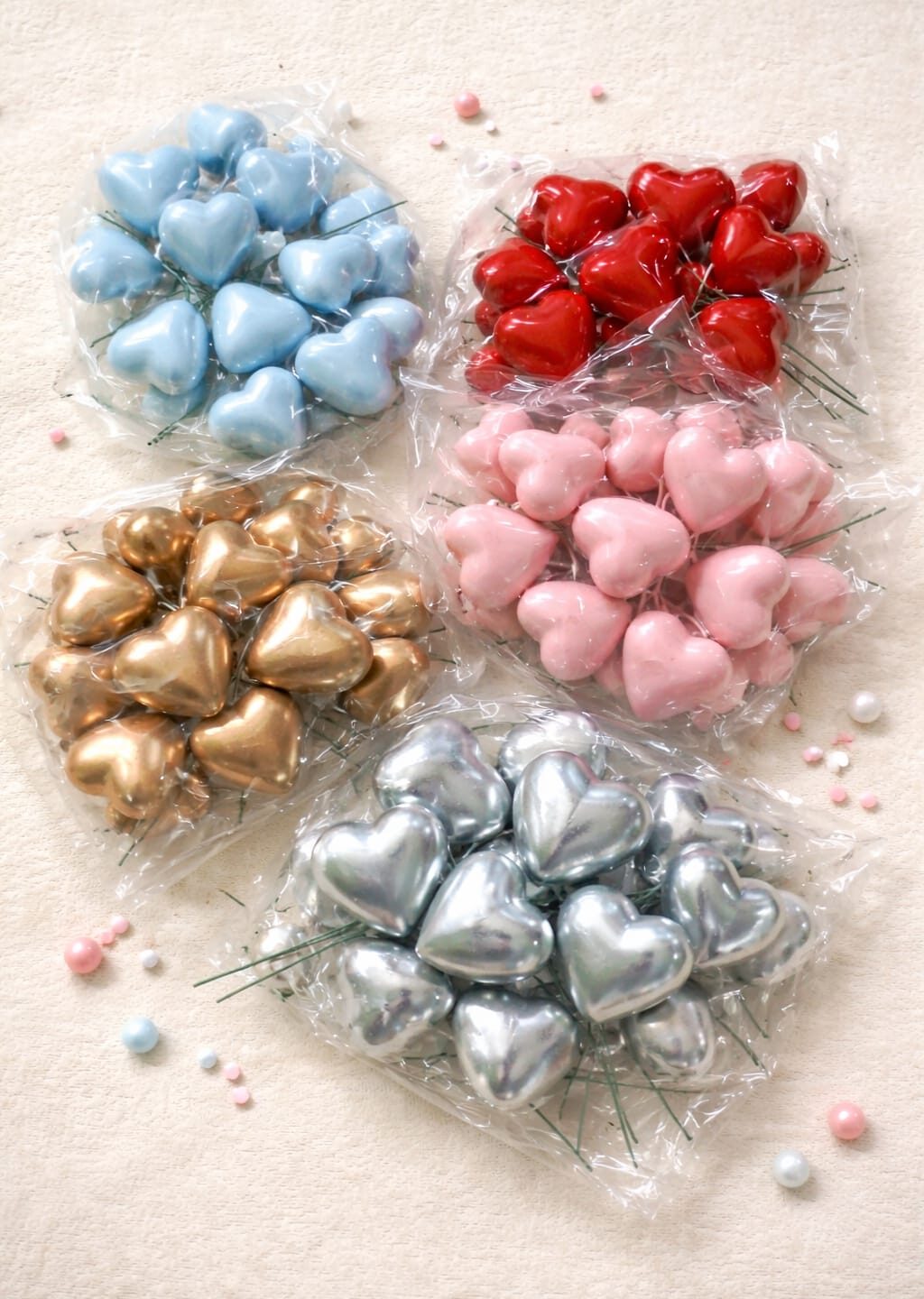 Faux Heart Cake Topper