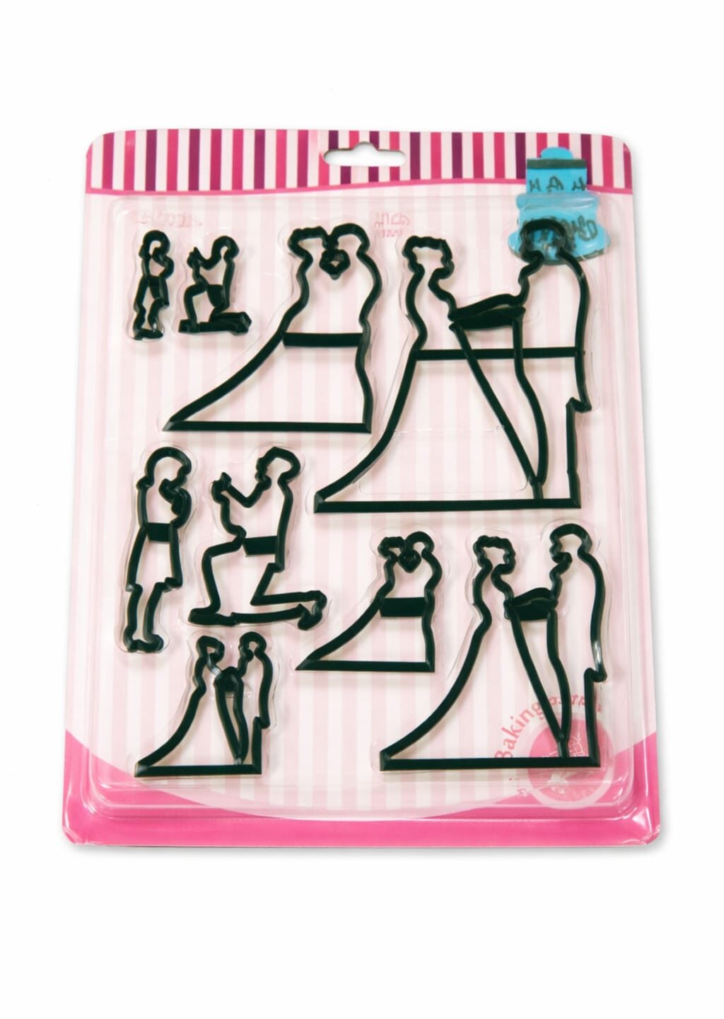 Wedding Couple Fondant & Cookie Cutter Set