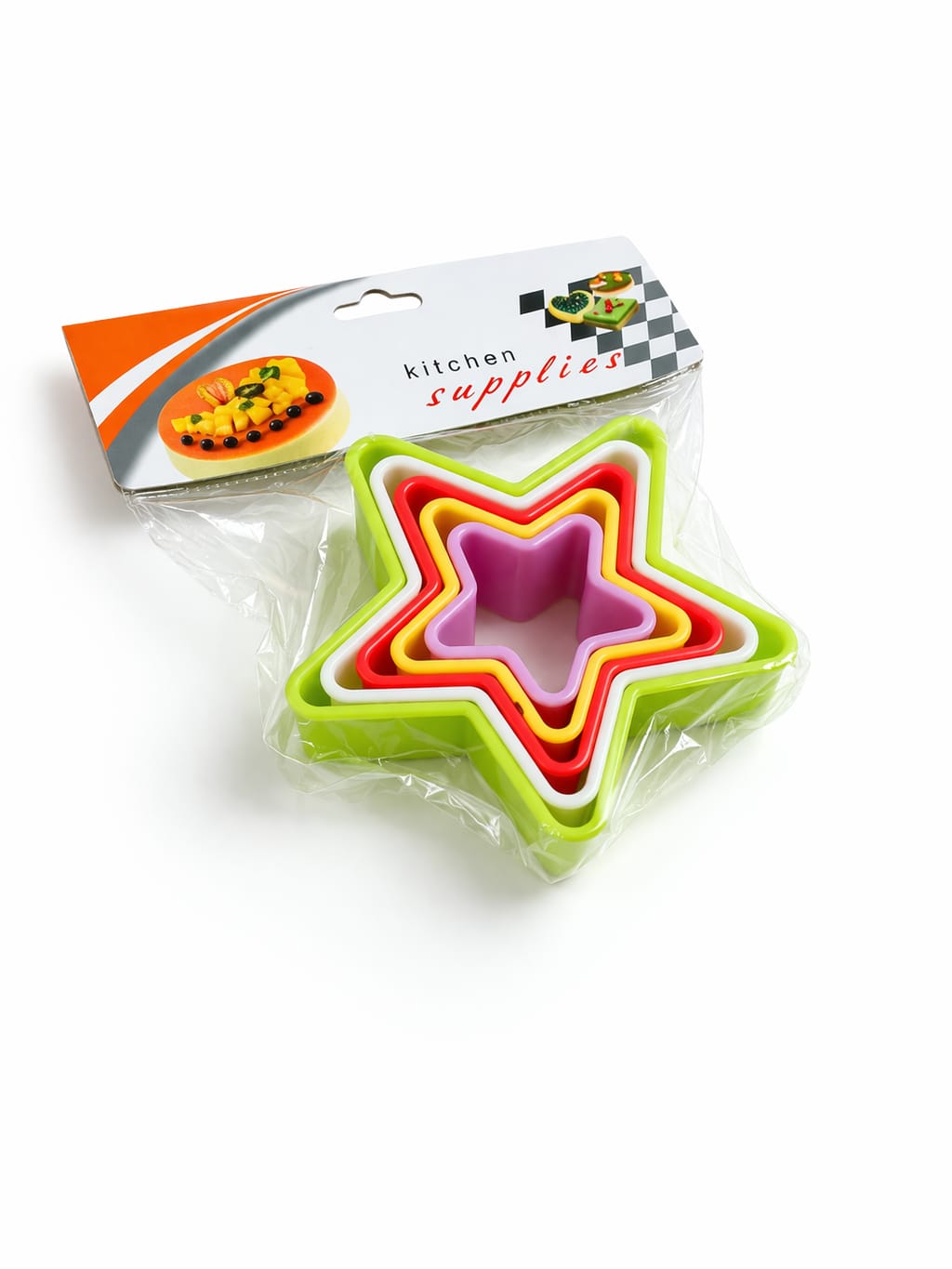 Star Shape Cookie Cutter Set – 5 Pieces