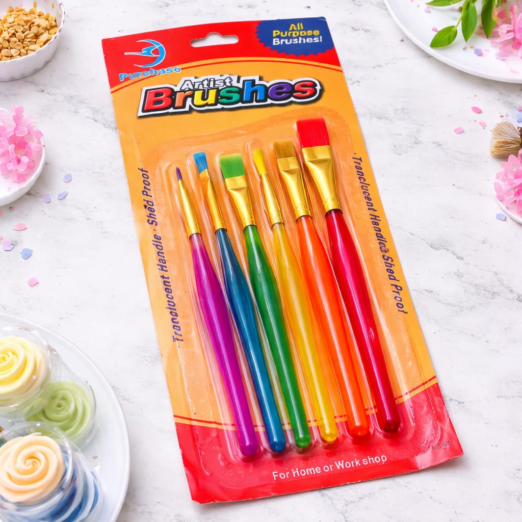 Artist Brushes Set (7 pcs)