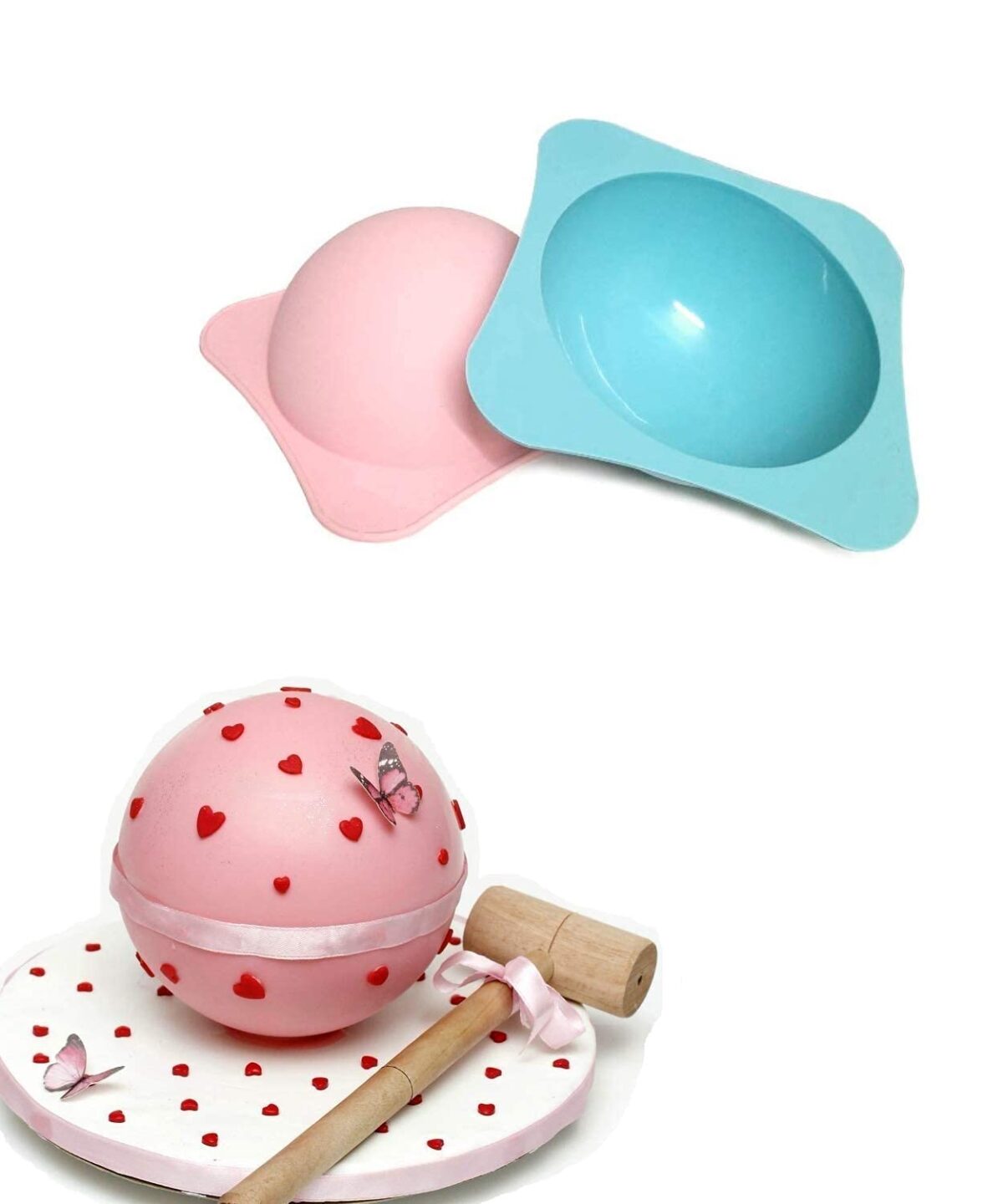 Half Sphere Silicone Cake Mould