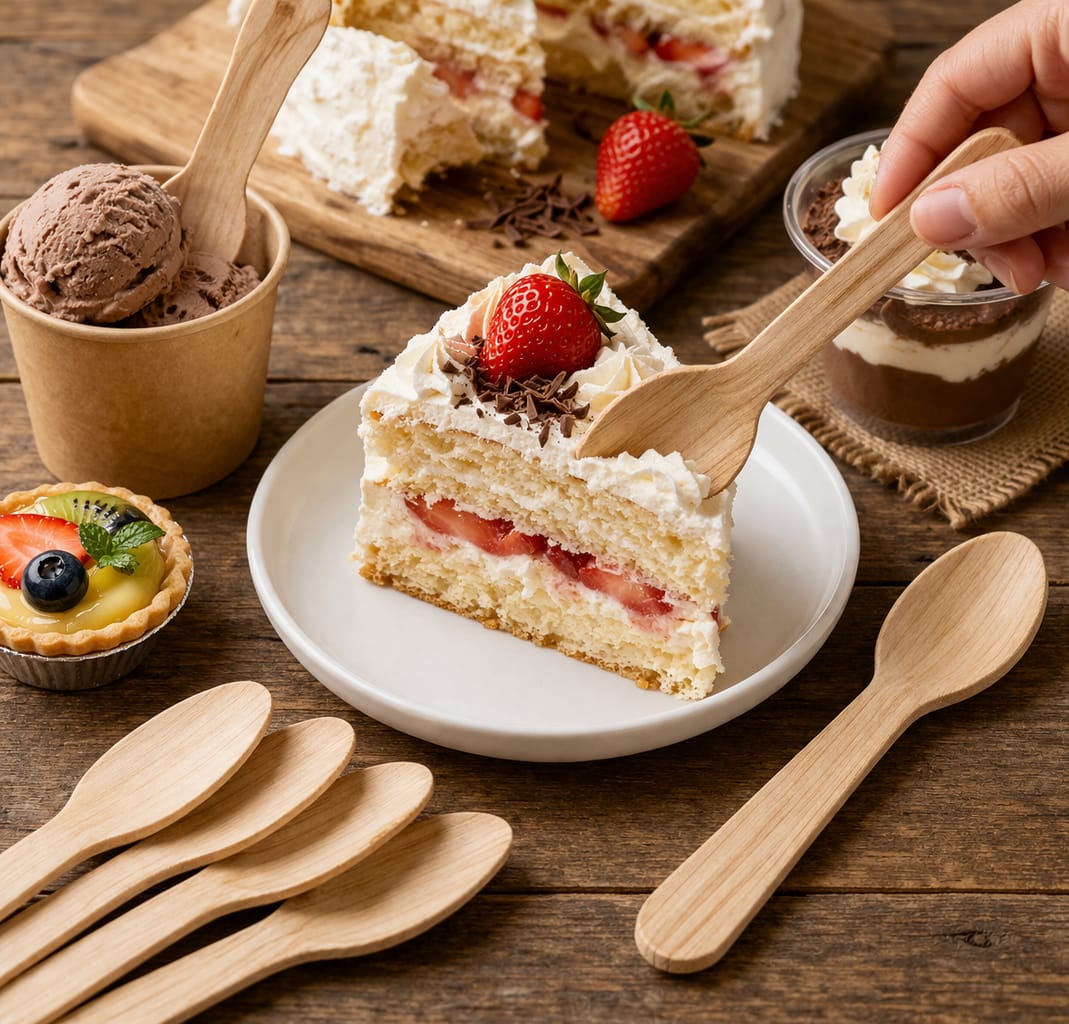 Wooden Spoon (100 Pcs)