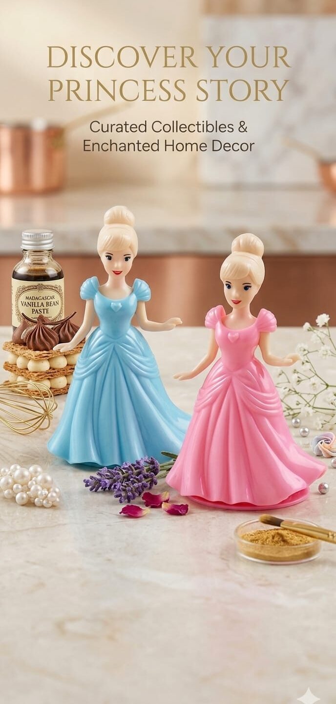 Classic Princess Cake Topper