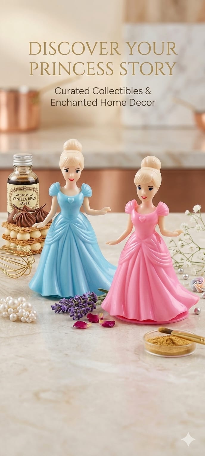 Classic Princess Cake Topper