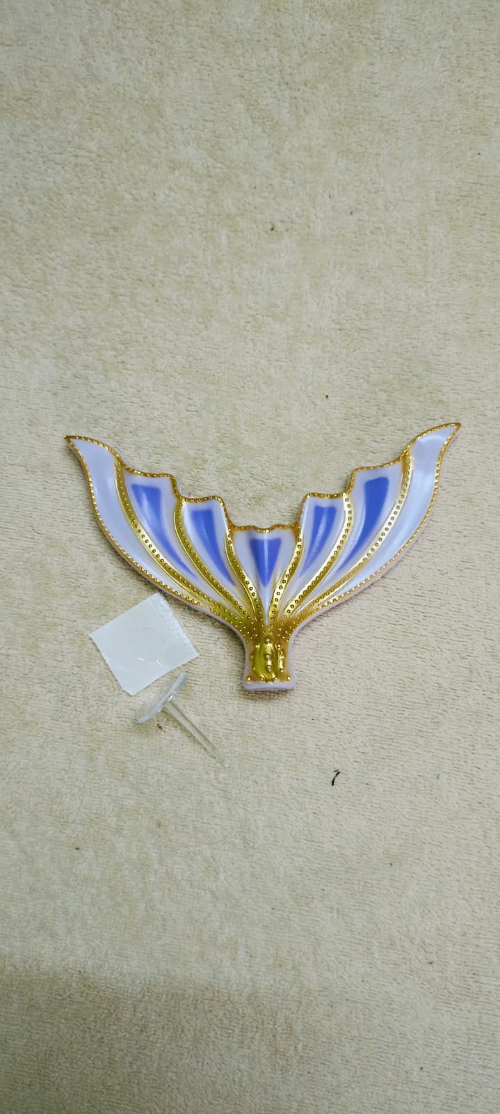 Mermaid Tail Miniature Cake Topper (With Paste Pick) - Image 3