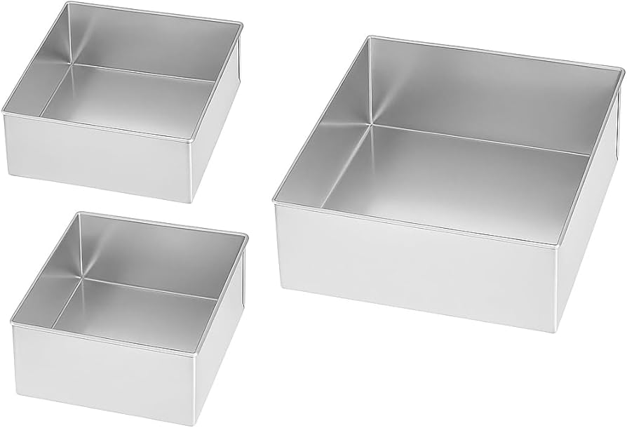 Square Aluminium Cake Tin