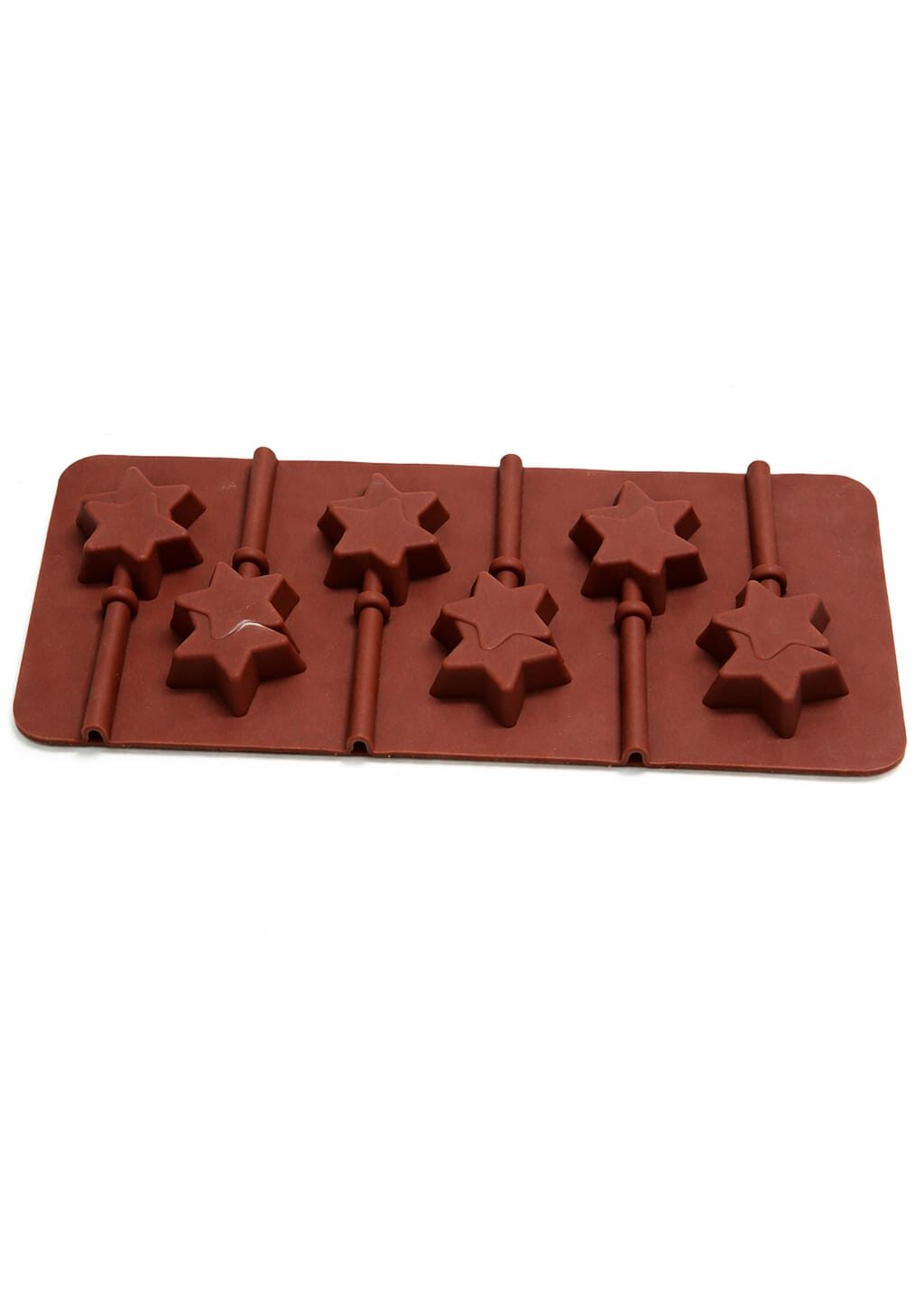 Star Shape Lollipop Silicone Mould – 6 Cavity
