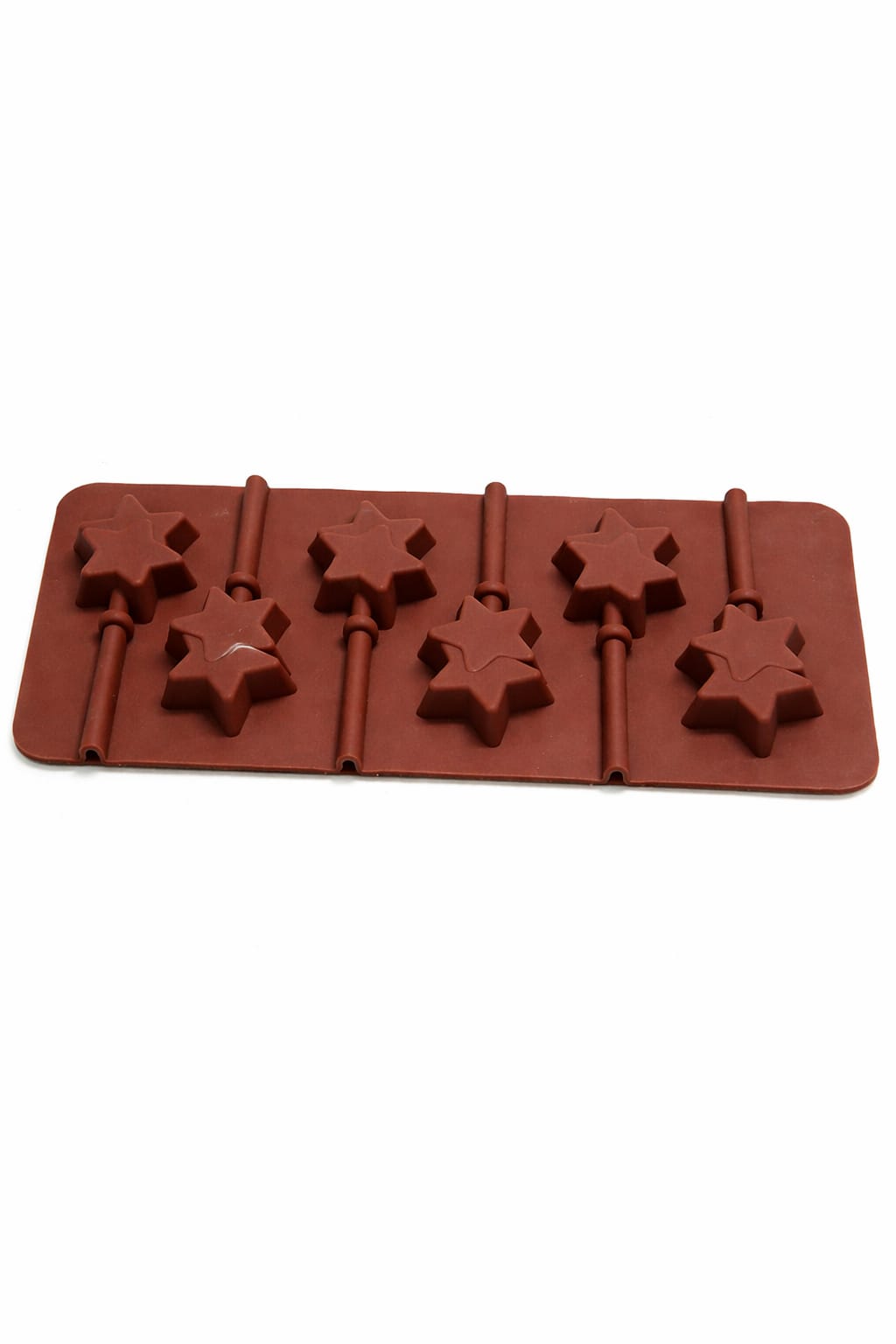 Star Shape Lollipop Silicone Mould – 6 Cavity