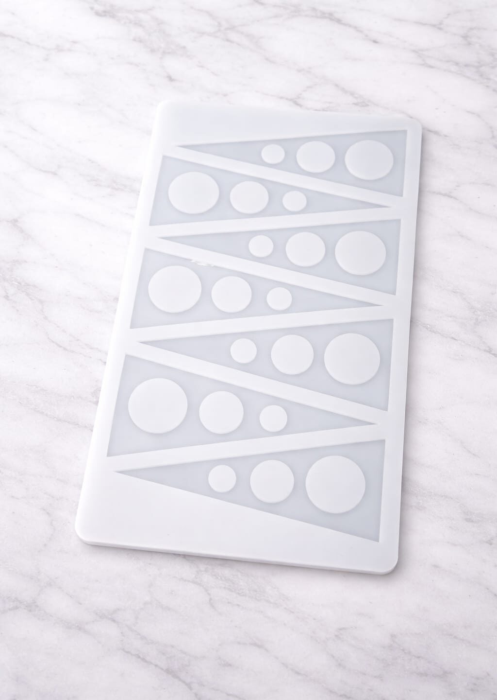 Geometric Triangle Chocolate Garnishing Silicone Mould