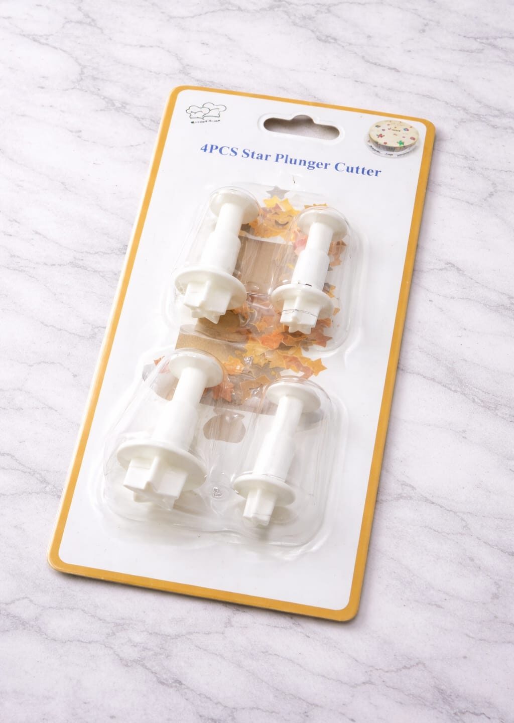 4 PCS Star Plunger Cutter Set