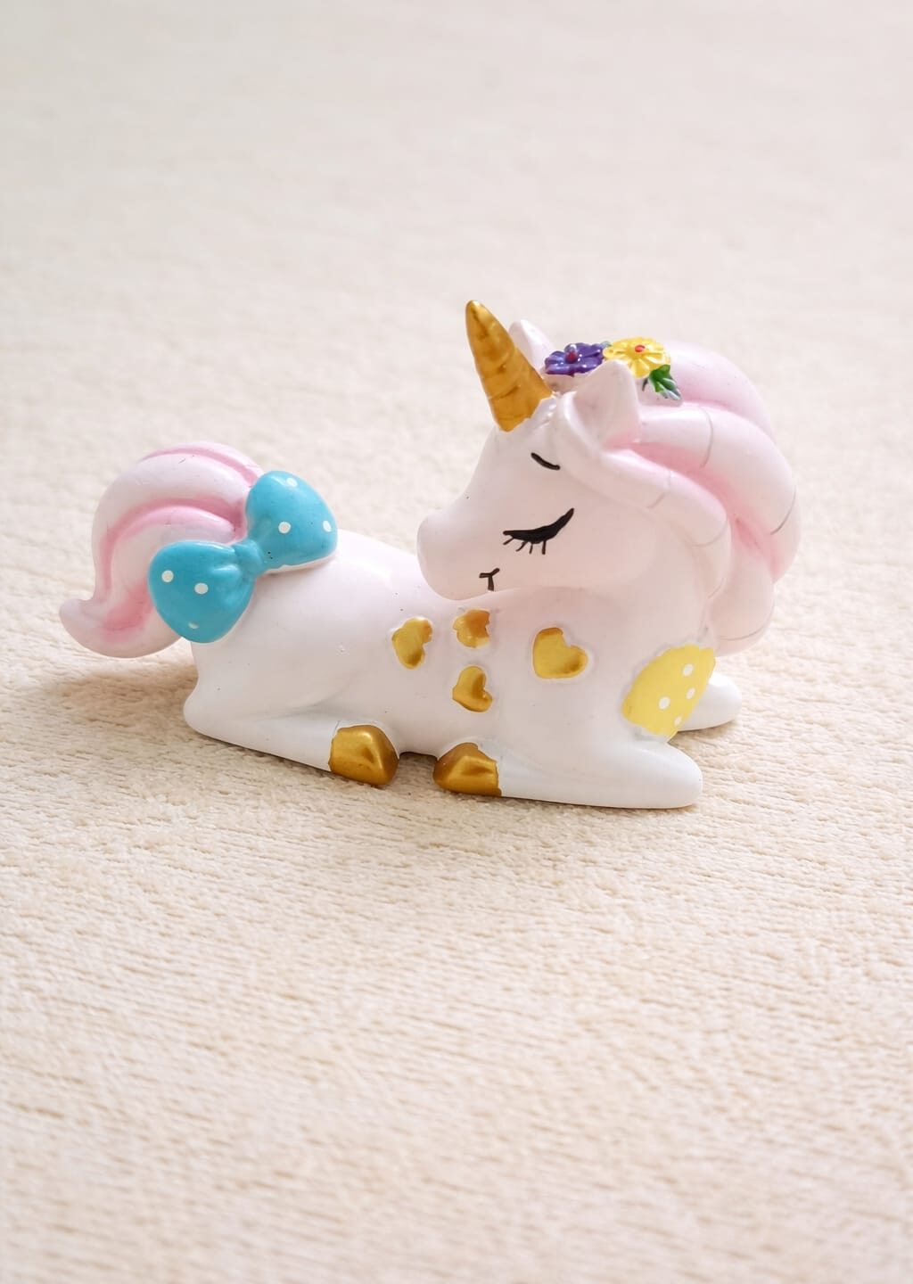 Unicorn Cake Topper – Sleeping Unicorn