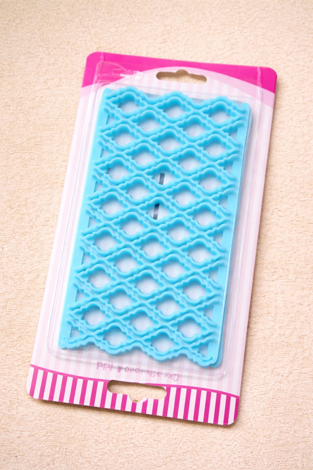 Scalloped Wave Lattice Fondant Embossing Mat