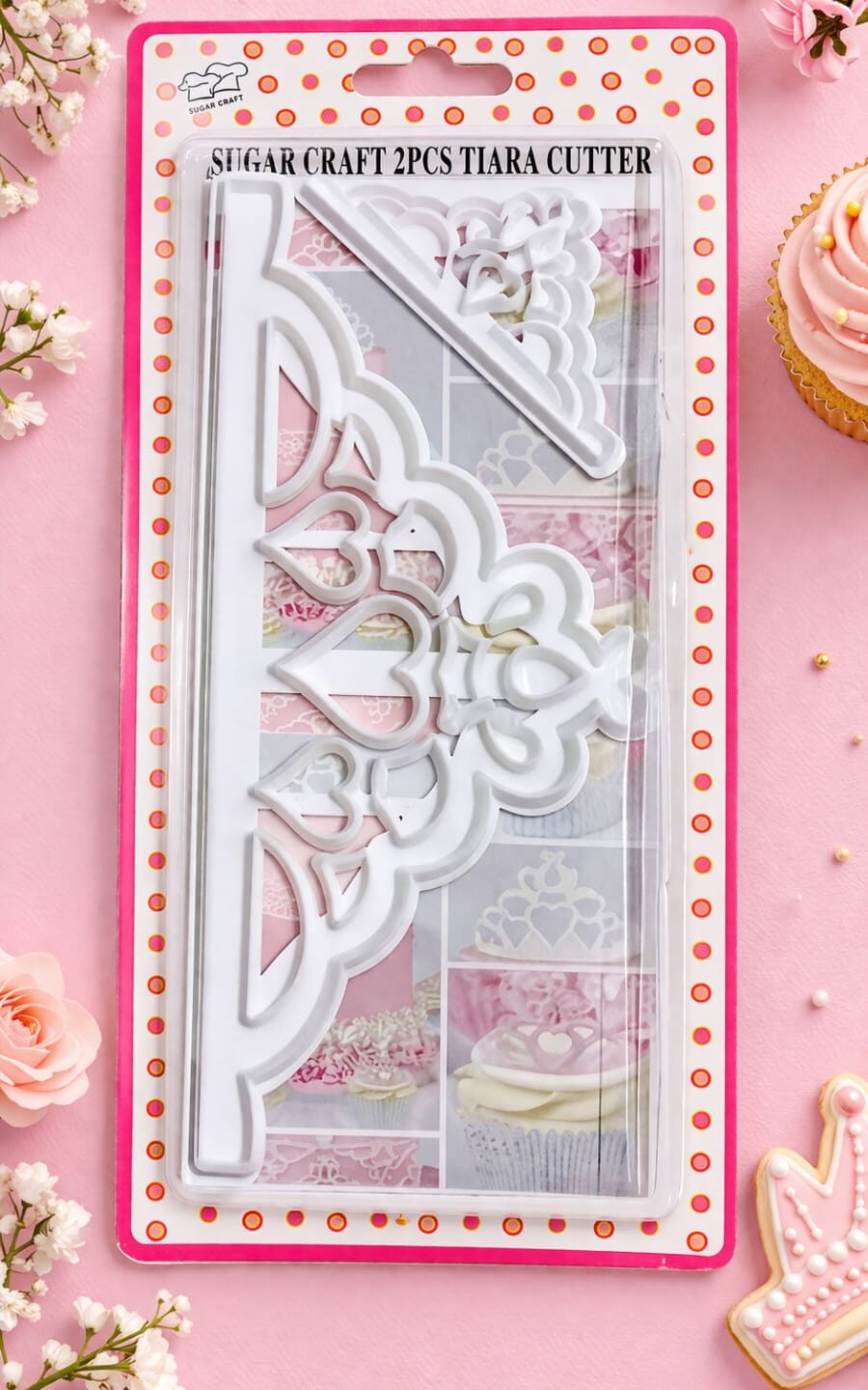 Crown Tiara Fondant Cutter Set