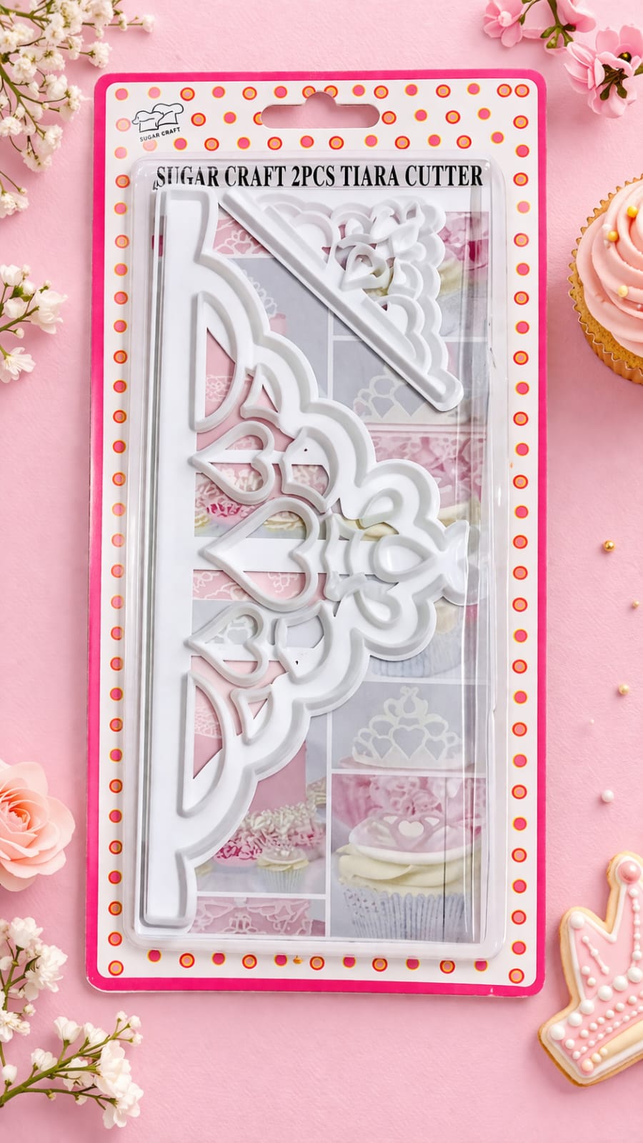Crown Tiara Fondant Cutter Set