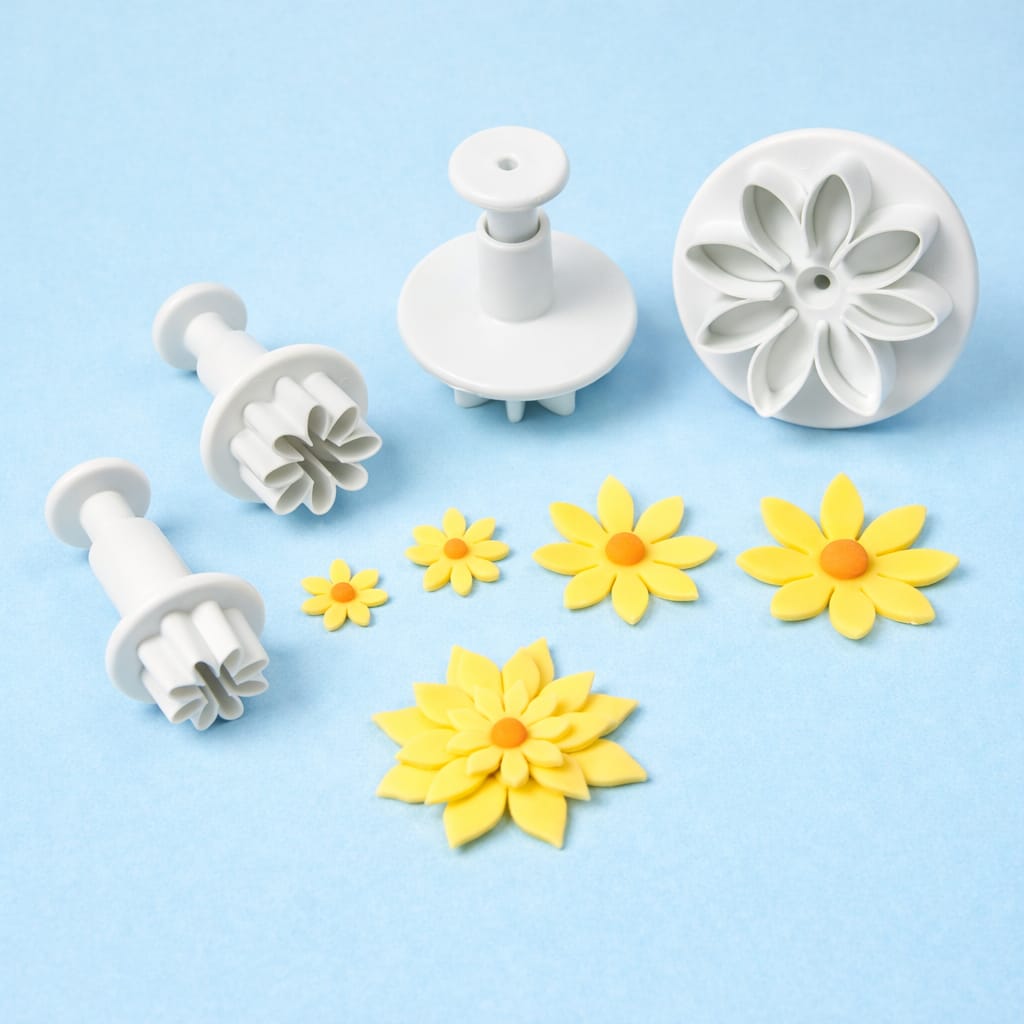 Daisy Flower Plunger Cutter Set